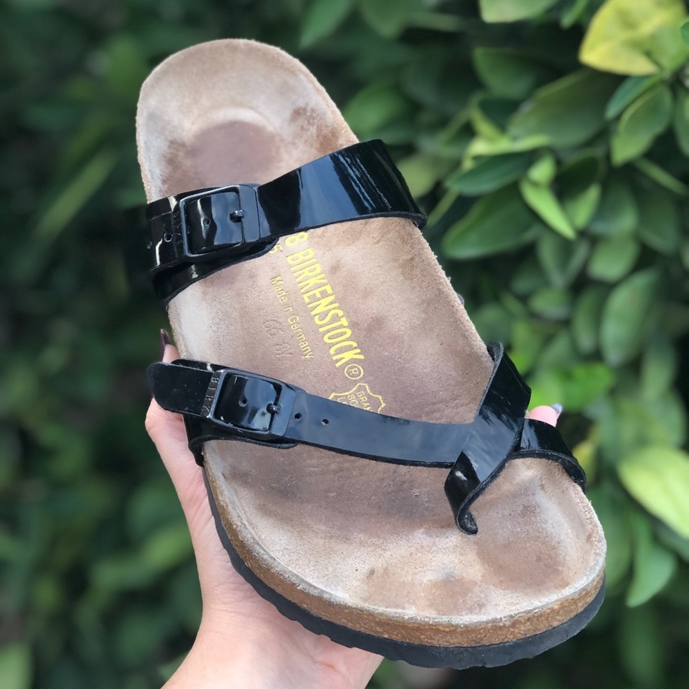 Black Mayari sandal Birkenstock’s